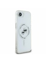 Karl Lagerfeld Karl Lagerfeld IML K&CH Fejek Metal Keret MagSafe Hátlap iPhone 16e/17e Átlátszó
