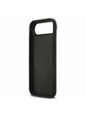 DKNY DKNY PU Bőr Rács Minta Magsafe Hátlap iPhone Air Fekete