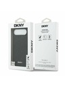 DKNY DKNY PU Bőr Rács Minta Magsafe Hátlap iPhone Air Fekete