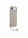 Guess Guess 4G Charm MagSafe Hátlap iPhone Air Tone on Tone Rózsaszín