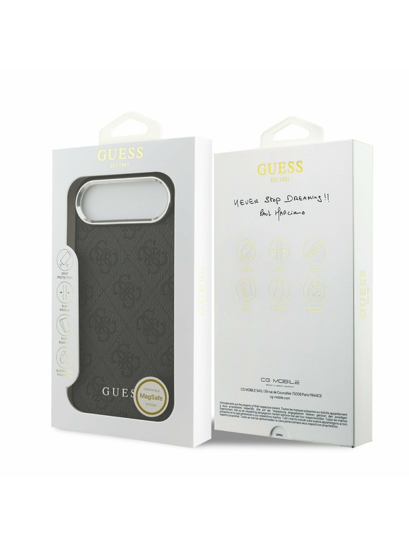 Guess Guess 4G MagSafe Hátlap iPhone Air Fekete