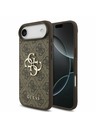 Guess Guess PU 4G Metal Logo Hátlap iPhone Air Barna