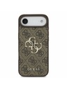 Guess Guess PU 4G Metal Logo Hátlap iPhone Air Barna