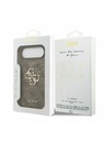 Guess Guess PU 4G Metal Logo Hátlap iPhone Air Barna