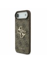 Guess Guess PU 4G Metal Logo Pánt Hátlap iPhone Air Barna