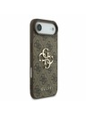 Guess Guess PU 4G Metal Logo Pánt Hátlap iPhone Air Barna