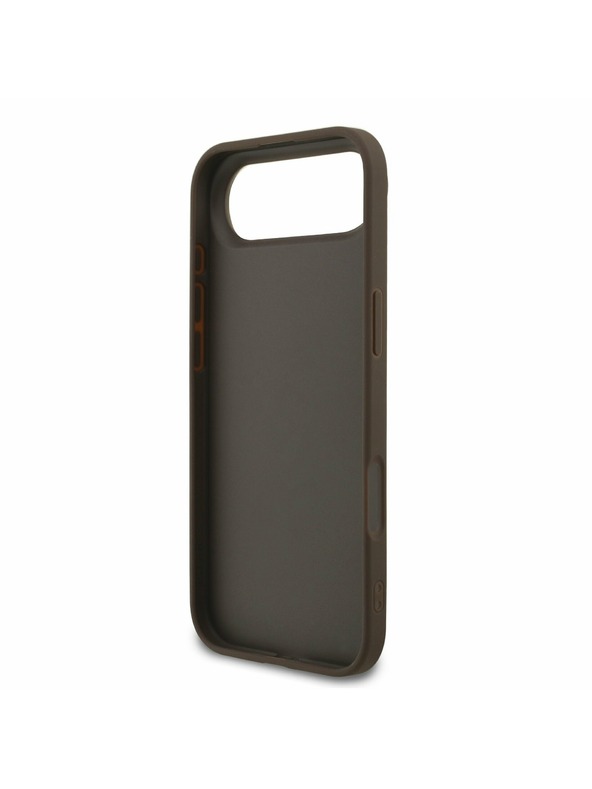 Guess Guess PU 4G Metal Logo Pánt Hátlap iPhone Air Barna