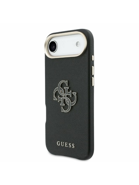 Guess Guess PU Resin Logo Hátlap iPhone Air Fekete