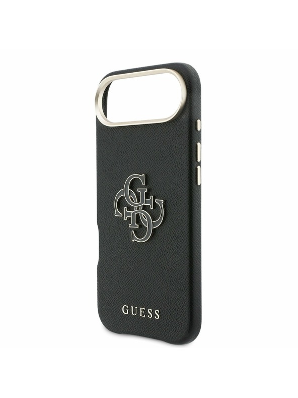 Guess Guess PU Resin Logo Hátlap iPhone Air Fekete