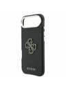 Guess Guess PU Resin Logo Hátlap iPhone Air Fekete