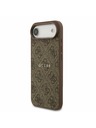 Guess Guess PU Bőr 4G Színes Gyűrű MagSafe Hátlap iPhone Air Barna