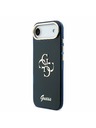 Guess Guess IML 4G Script Metal Logo Hátlap iPhone Air Kék