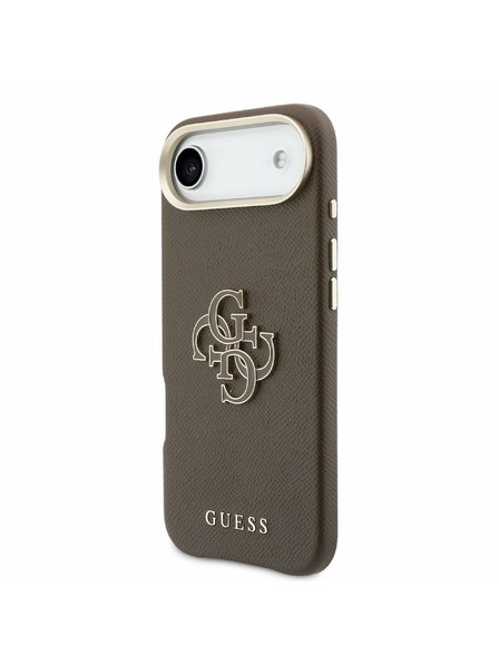 Guess Guess PU Resin Logo Hátlap iPhone Air Barna