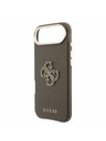 Guess Guess PU Resin Logo Hátlap iPhone Air Barna