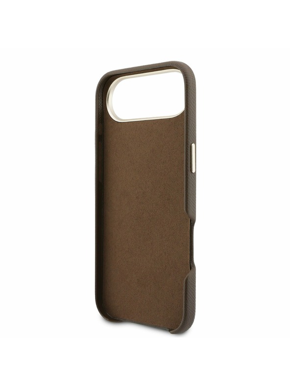 Guess Guess PU Resin Logo Hátlap iPhone Air Barna
