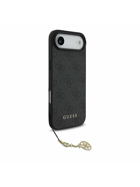 Guess Guess 4G Charm MagSafe Hátlap iPhone Air számára Tone on Tone Szürke