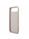 Guess Guess PU 4G Metal Logo Pánt Hátlap iPhone Air számára Rózsaszín