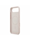 Karl Lagerfeld Karl Lagerfeld Liquid Silicone Double Heads MagSafe Hátlap iPhone Air számára Rózsaszín