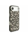 Karl Lagerfeld Karl Lagerfeld IML Leopard MagSafe Hátlap iPhone Air számára Barna