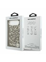 Karl Lagerfeld Karl Lagerfeld IML Leopard MagSafe Hátlap iPhone Air számára Barna