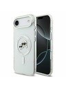 Karl Lagerfeld Karl Lagerfeld IML K&CH Heads Metal Frame MagSafe Hátlap iPhone Air számára Átlátszó