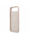 Karl Lagerfeld Karl Lagerfeld Liquid Silicone Karl and Choupette MagSafe Hátlap az iPhone Air-hez Pink