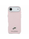Karl Lagerfeld Karl Lagerfeld PU Karl and Choupette Heads Pins MagSafe Hátlap az iPhone Air-hez Pink