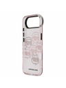 Karl Lagerfeld Karl Lagerfeld IML Multi K&CH Heads Hátlap az iPhone Air-hez Pink