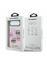 Karl Lagerfeld Karl Lagerfeld IML Multi K&CH Heads Hátlap az iPhone Air-hez Pink