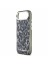 Karl Lagerfeld Karl Lagerfeld IML Leopard MagSafe Hátlap az iPhone Air-hez Grey