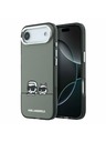 Karl Lagerfeld Karl Lagerfeld IML K&CH Heads Logo MagSafe Hátlap az iPhone Air-hez Black
