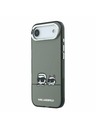 Karl Lagerfeld Karl Lagerfeld IML K&CH Heads Logo MagSafe Hátlap az iPhone Air-hez Black