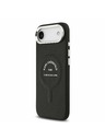 Karl Lagerfeld Karl Lagerfeld PU RSG Logo MagSafe Hátlap az iPhone Air-hez Black