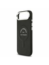 Karl Lagerfeld Karl Lagerfeld PU RSG Logo MagSafe Hátlap az iPhone Air-hez Black