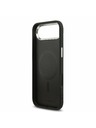 Karl Lagerfeld Karl Lagerfeld PU RSG Logo MagSafe Hátlap az iPhone Air-hez Black