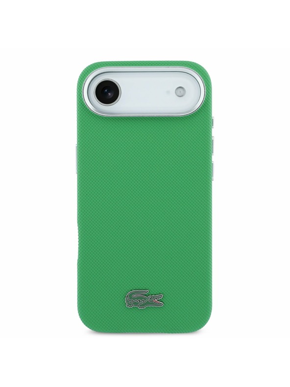 Lacoste Lacoste Iconic Petit Pique Metal Logo MagSafe Hátlap az iPhone Air-hez Green