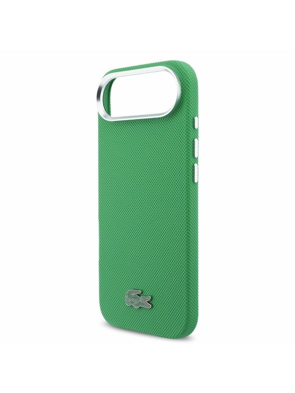 Lacoste Lacoste Iconic Petit Pique Metal Logo MagSafe Hátlap az iPhone Air-hez Green