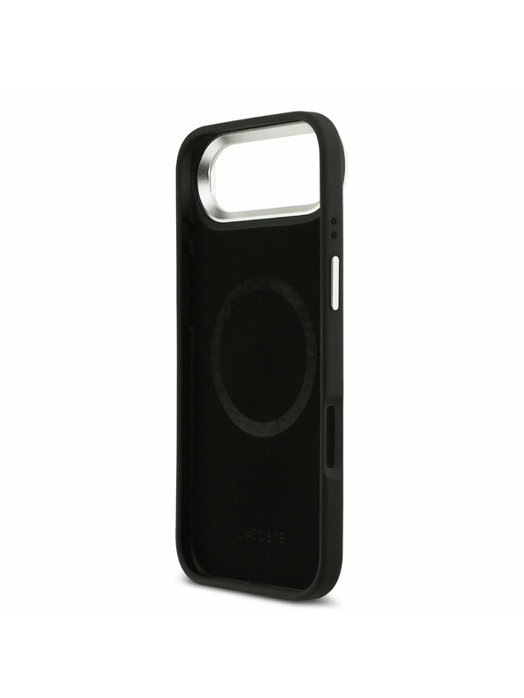 Lacoste Lacoste Iconic Petit Pique Camera Stand MagSafe Hátlap az iPhone Air-hez Black