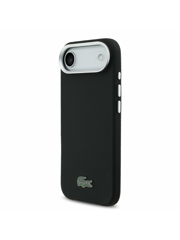 Lacoste Lacoste Iconic Petit Pique Metal Logo MagSafe Hátlap az iPhone Air-hez Black