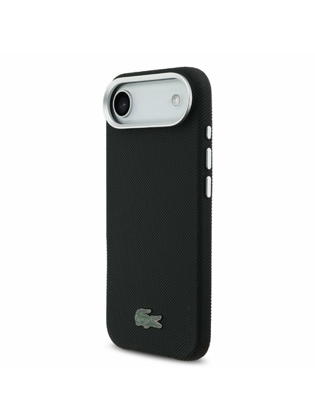Lacoste Lacoste Iconic Petit Pique Metal Logo MagSafe Hátlap az iPhone Air-hez Black
