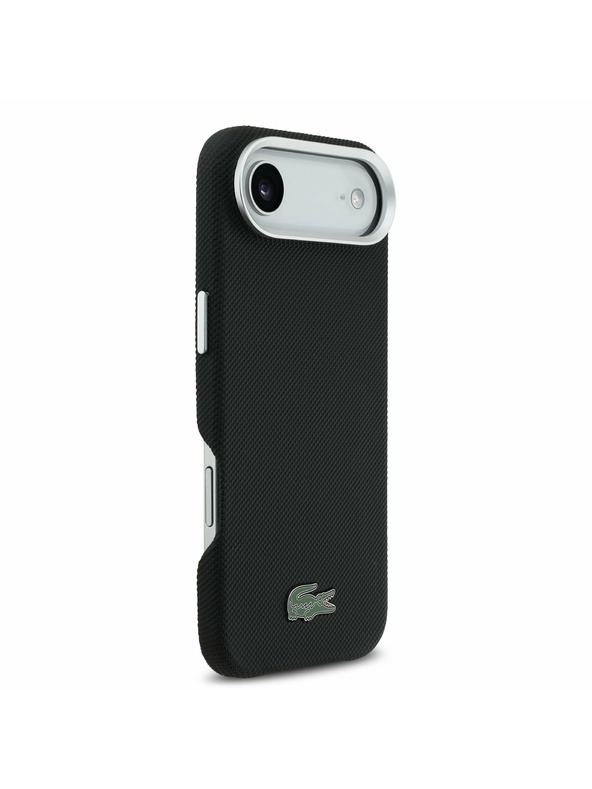 Lacoste Lacoste Iconic Petit Pique Metal Logo MagSafe Hátlap az iPhone Air-hez Black