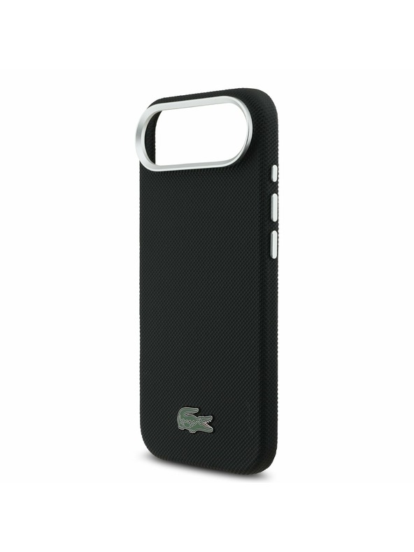 Lacoste Lacoste Iconic Petit Pique Metal Logo MagSafe Hátlap az iPhone Air-hez Black