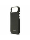 Lacoste Lacoste PU Leather Champs Elysees MagSafe Hátlap az iPhone Air-hez Black
