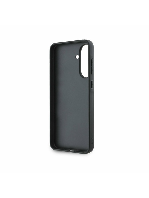 Karl Lagerfeld Karl Lagerfeld PU Saffiano Metal Karl and Choupette Hátlap a Samsung Galaxy A36-hoz Black