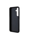 Guess Guess PU 4G Metal Logo Hátlap a Samsung Galaxy S24-hez Grey