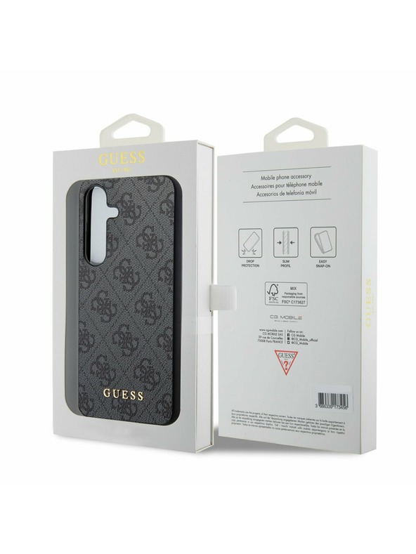 Guess Guess 4G Hátlap a Samsung Galaxy S24-hez Black
