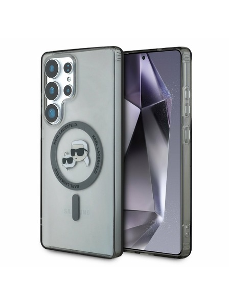 Karl Lagerfeld Karl Lagerfeld IML K&CH Heads MagSafe Hátlap Samsung Galaxy S25 Ultra Fekete
