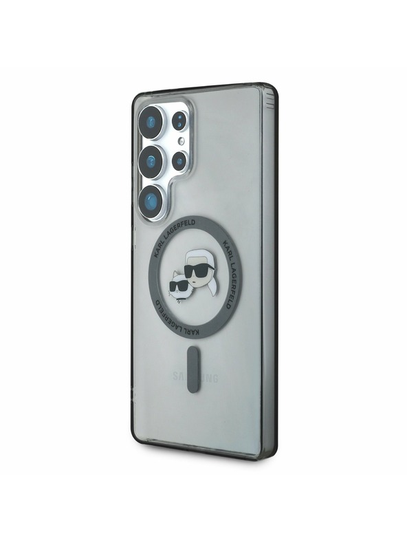 Karl Lagerfeld Karl Lagerfeld IML K&CH Heads MagSafe Hátlap Samsung Galaxy S25 Ultra Fekete