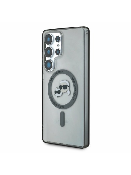 Karl Lagerfeld Karl Lagerfeld IML K&CH Heads MagSafe Hátlap Samsung Galaxy S25 Ultra Fekete