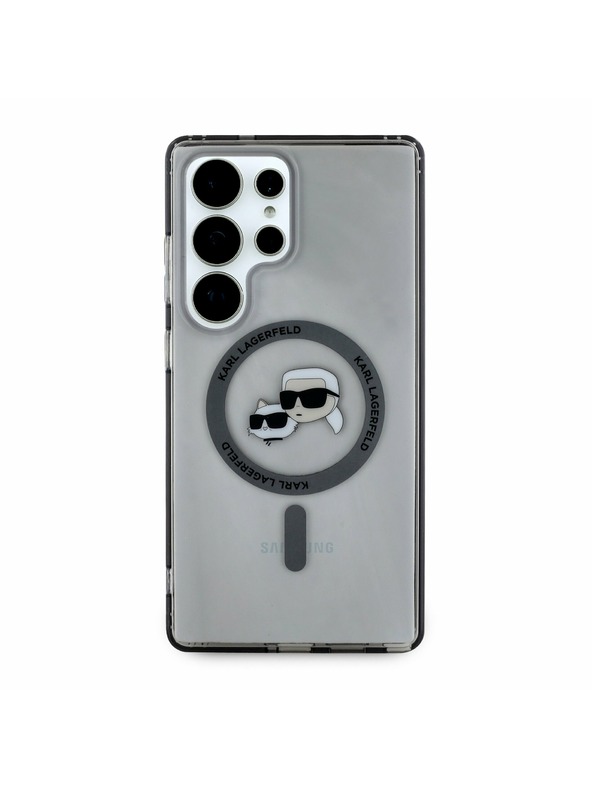 Karl Lagerfeld Karl Lagerfeld IML K&CH Heads MagSafe Hátlap Samsung Galaxy S25 Ultra Fekete